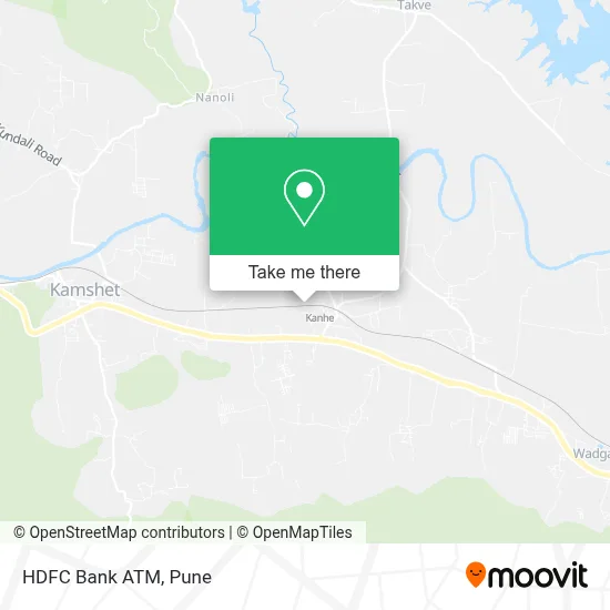HDFC Bank Atm map