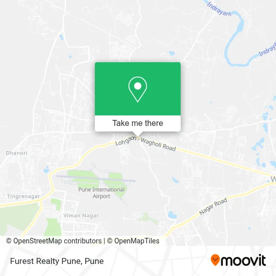 Furest Realty Pune map