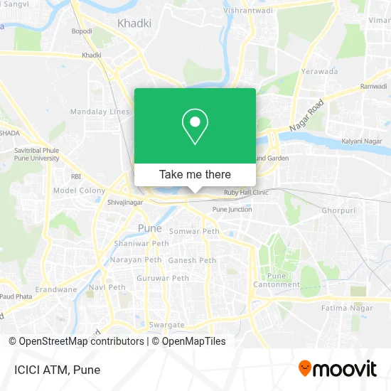 ICICI Atm map
