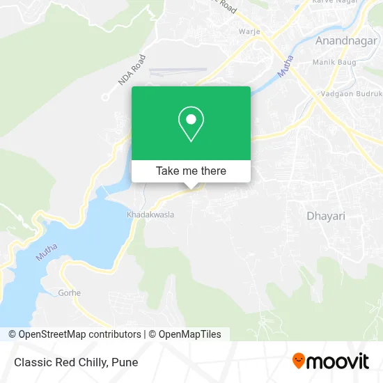Classic Red Chilly map
