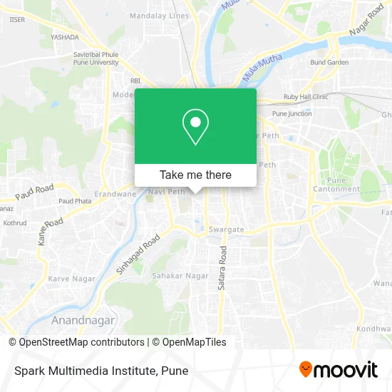 Spark Multimedia Institute map