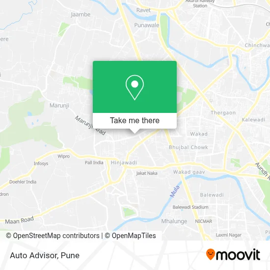 Auto Advisor map