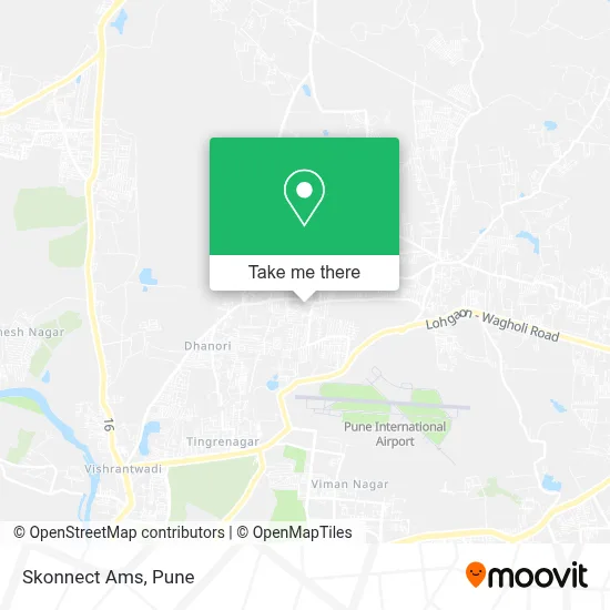 Skonnect Ams map