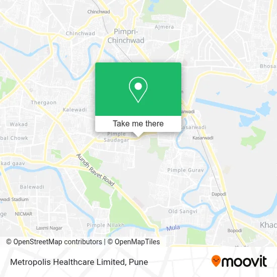 Metropolis Healthcare Limited map