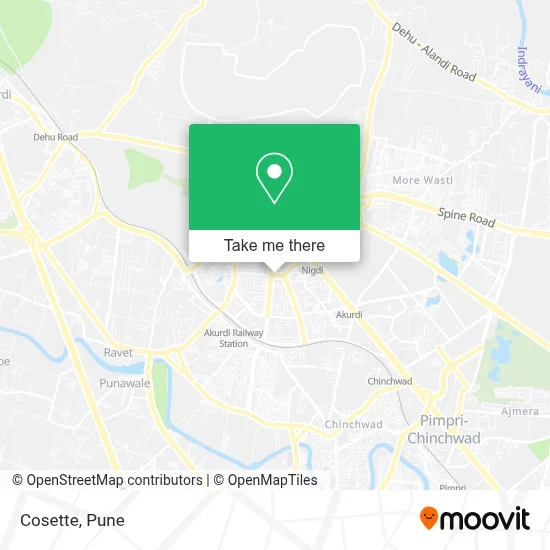 Cosette map