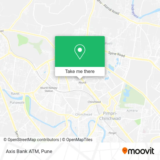 Axis Bank Atm map