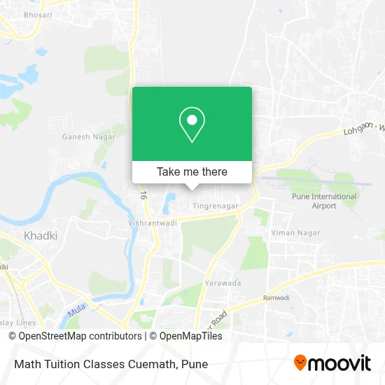 Math Tuition Classes Cuemath map