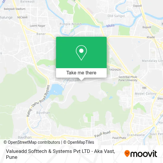 Valueadd Softtech & Systems Pvt LTD - Aka Vast map