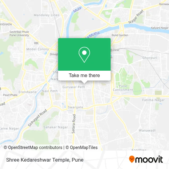 Shree Kedareshwar Mandir map