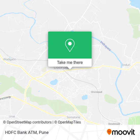 HDFC Bank Atm map