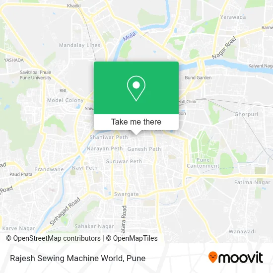 Rajesh Sewing Machine World map
