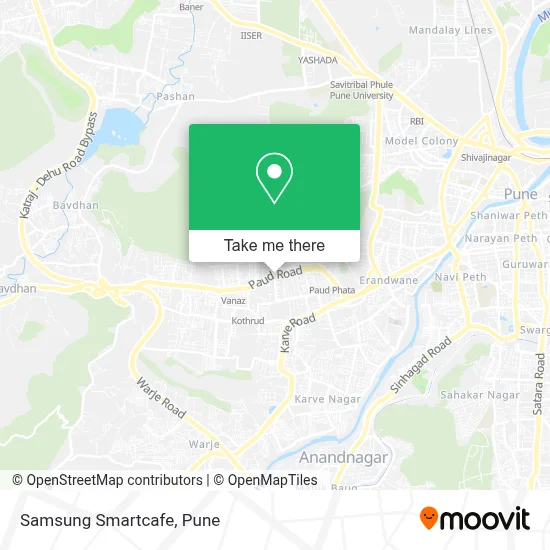 Samsung Smartcafe map