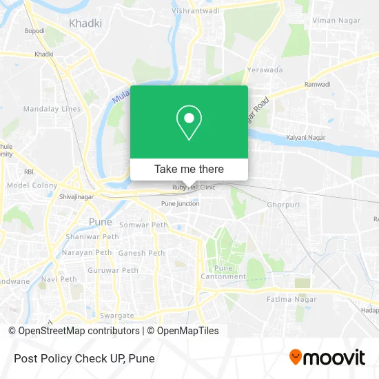 Post Policy Check UP map