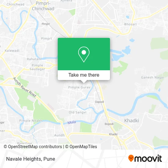 Navale Heights map
