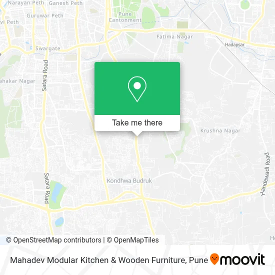 Mahadev Modular Kitchen & Wooden Furniture map