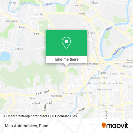 Maa Automobiles map