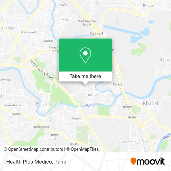 Health Plus Medico map