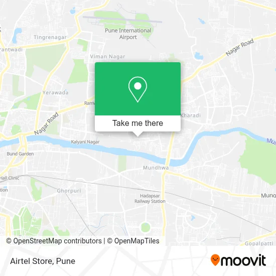 Airtel Store map