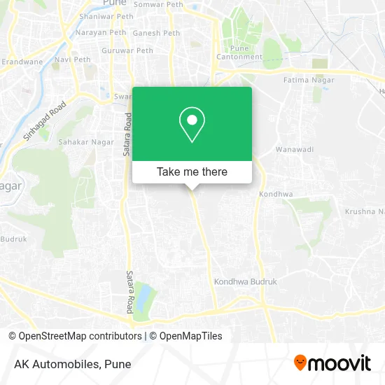 Ak Automobiles map