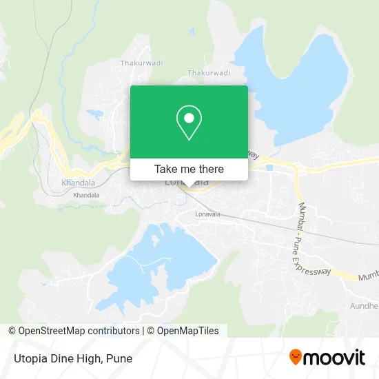 Utopia Dine High map