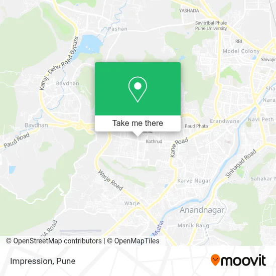 Impression map