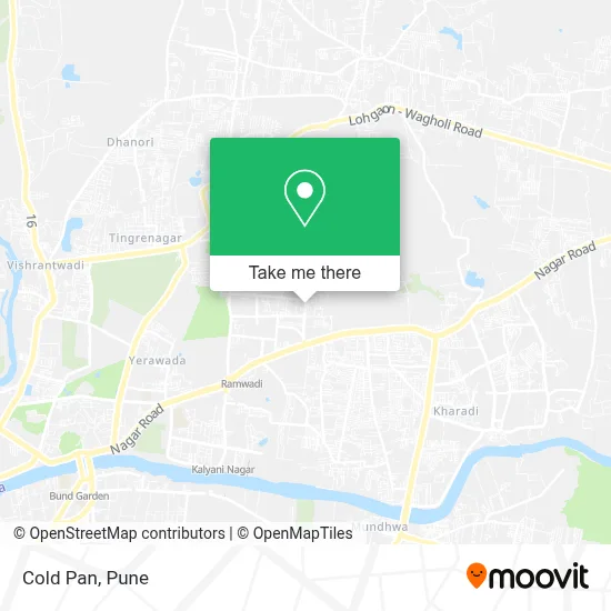 Cold Pan map