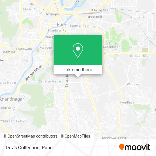 Dev's Collection map