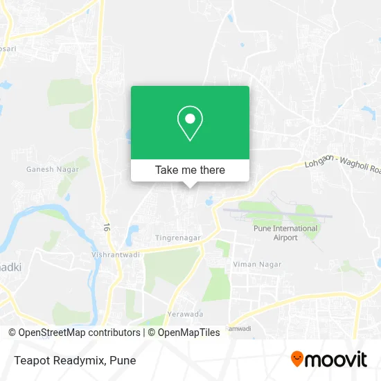 Teapot Readymix map