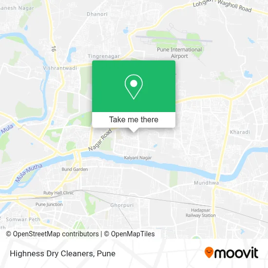 Highness Dry Cleaners map