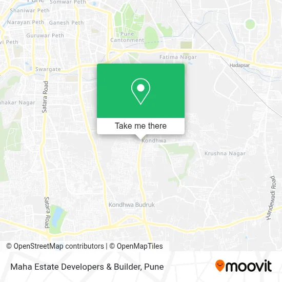 Maha Estate Developers & Builder map