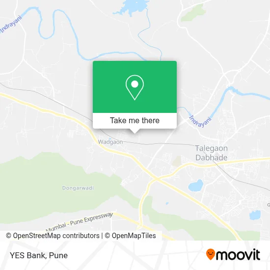 YES Bank map