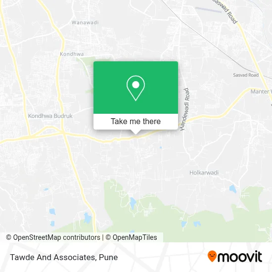 Tawde And Associates map