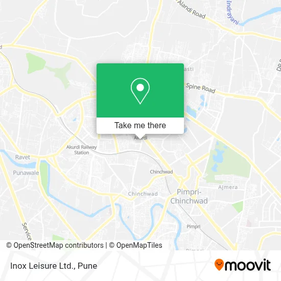 Inox Leisure Ltd. map