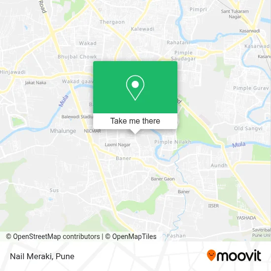 Nail Meraki map