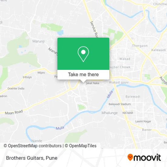 Brothers Guitars map