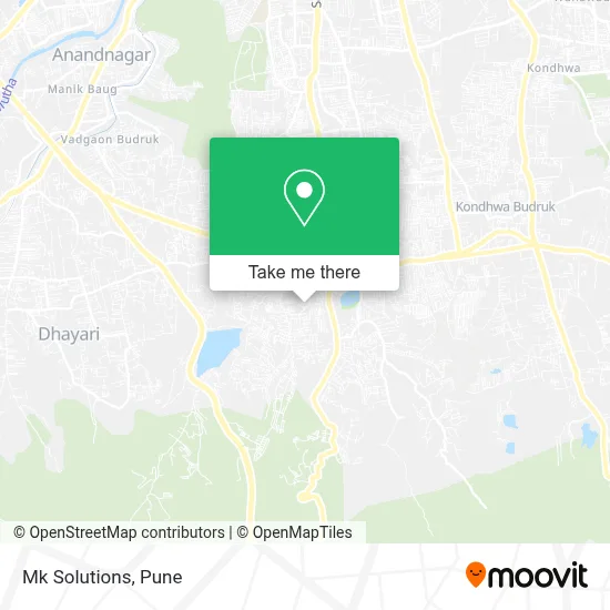 Mk Solutions map