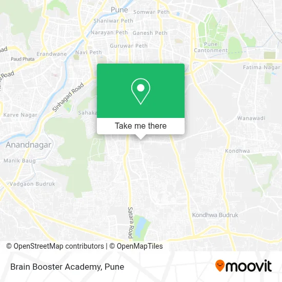 Brain Booster Academy map