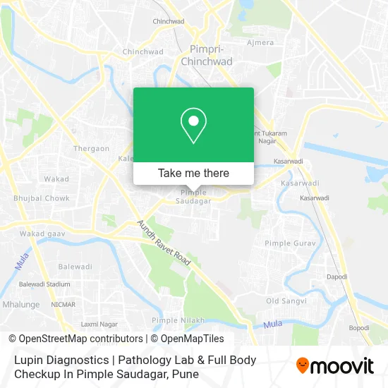 Lupin Diagnostics | Pathology Lab & Full Body Checkup In Pimple Saudagar map