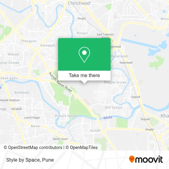 Style by Space map