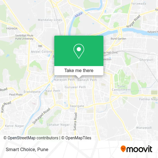 Smart Choice map