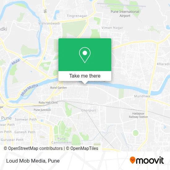 Loud Mob Media map