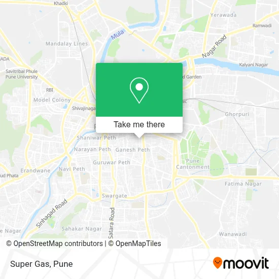 Super Gas map