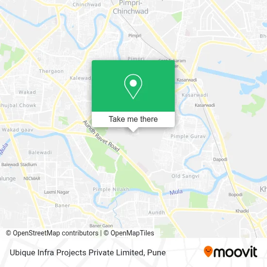 Ubique Infra Projects Private Limited map