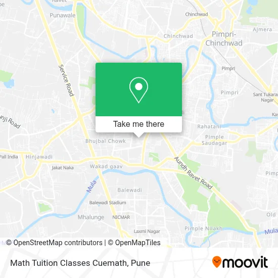 Math Tuition Classes Cuemath map
