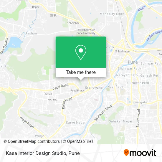 Kasa Interior Design Studio map