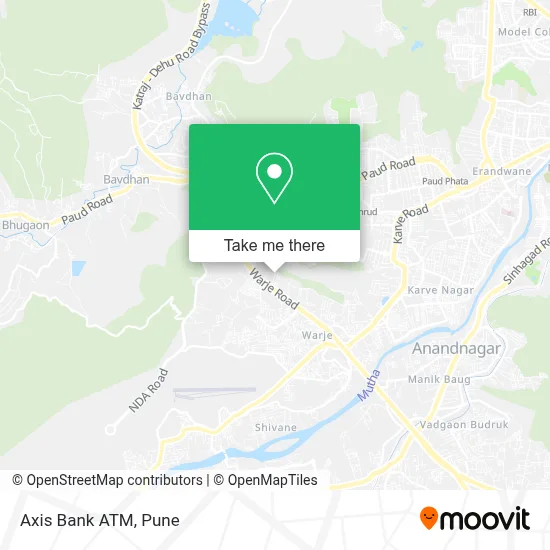 Axis Bank Atm map