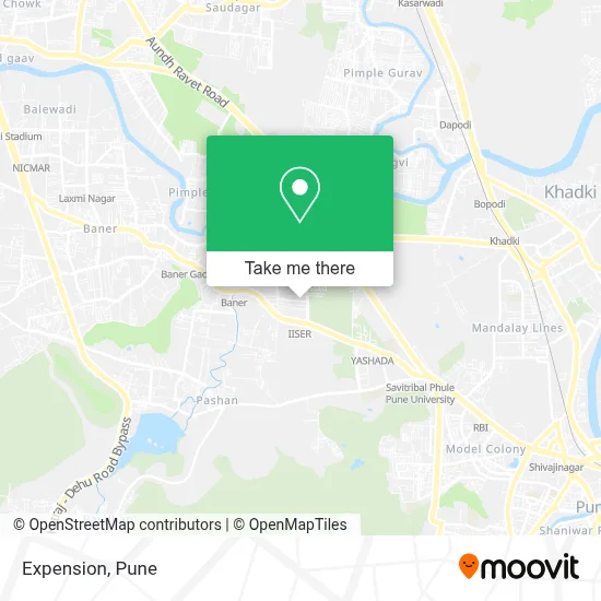 Expension map