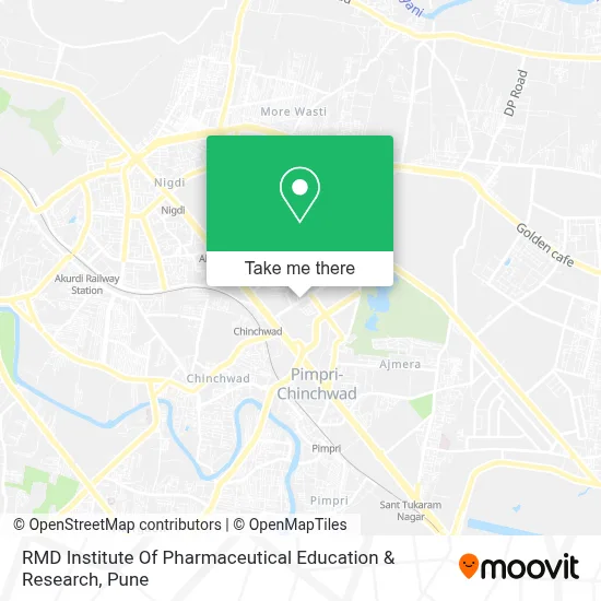 RMD Institute Of Pharmaceutical  Education & Research map