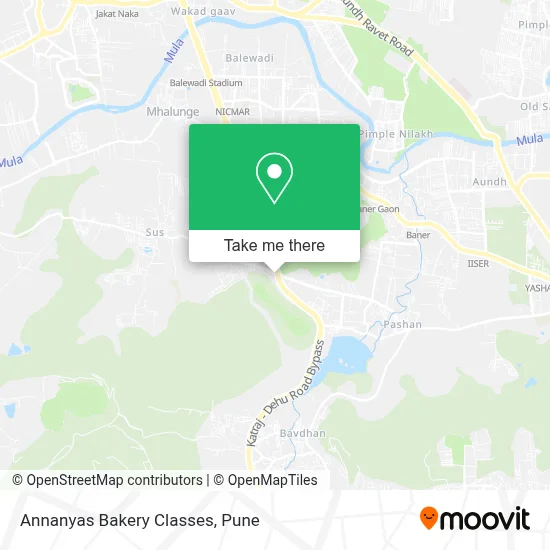 Annanyas Bakery Classes map