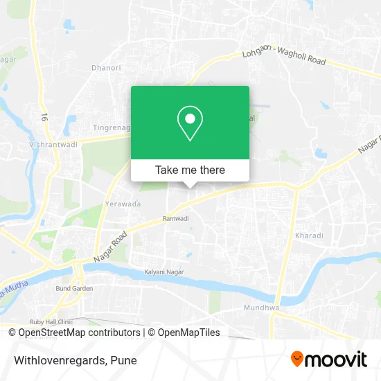 Withlovenregards map